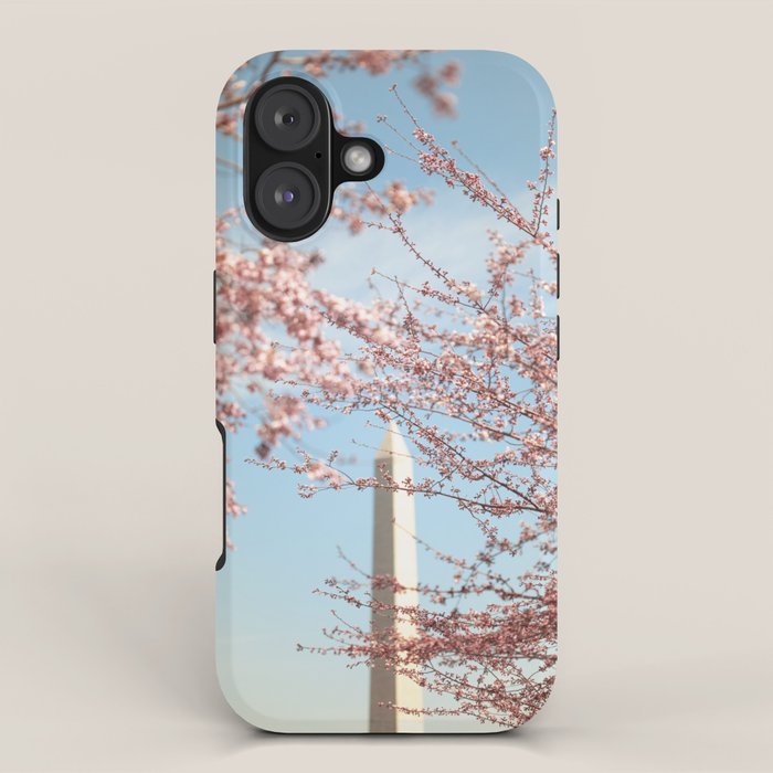 Washington DC Cherry Blossoms iPhone Case Gallery Image 1
