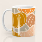 Retro Pumpkin cosy Fall Pattern  Coffee Mug Gallery Image 3