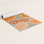 Retro Pumpkin cosy Fall Pattern  Yoga Mat Gallery Image 2