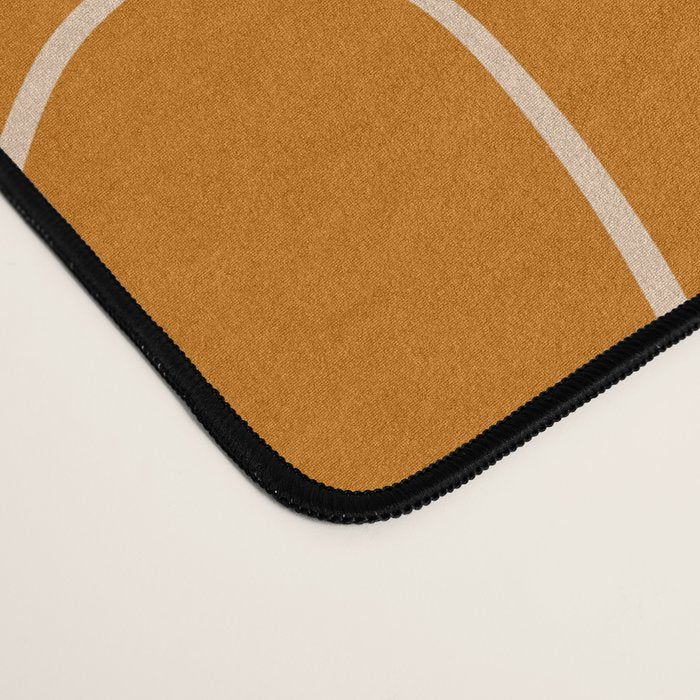 Retro Pumpkin cosy Fall Pattern  Desk Mat Gallery Image 4