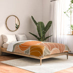 Retro Pumpkin cosy Fall Pattern  Comforter Gallery Image 2