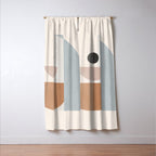 Abstract Minimal Shapes 14 Window Curtain Gallery Image 3