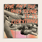 Love is Everything Wood Wall Art Gallery Image 1