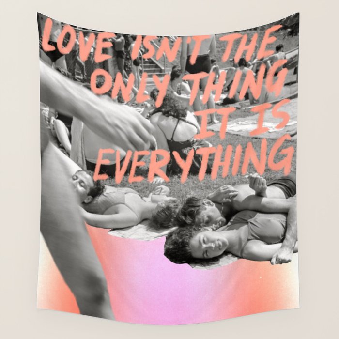Love is Everything Wall Tapestry Gallery Image 4