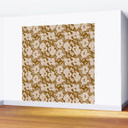 INDRA POPPY OCHRE Wall Mural Gallery Image 2