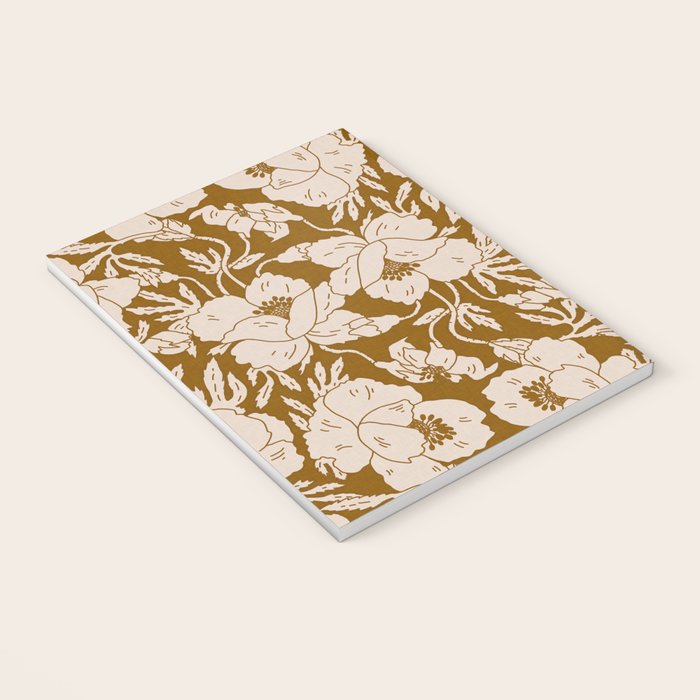 INDRA POPPY OCHRE Notebook Gallery Image 3
