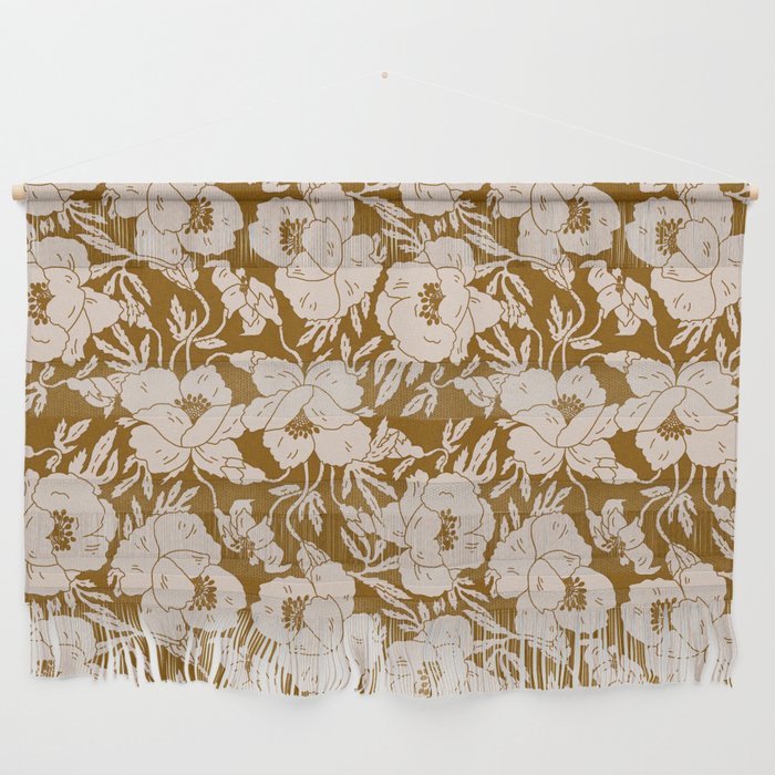 INDRA POPPY OCHRE Wall Hanging Gallery Image 1