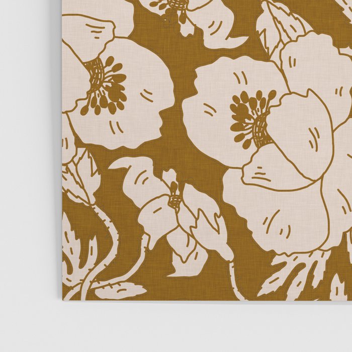 INDRA POPPY OCHRE Poster Gallery Image 3