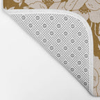 INDRA POPPY OCHRE Bath Mat Gallery Image 2