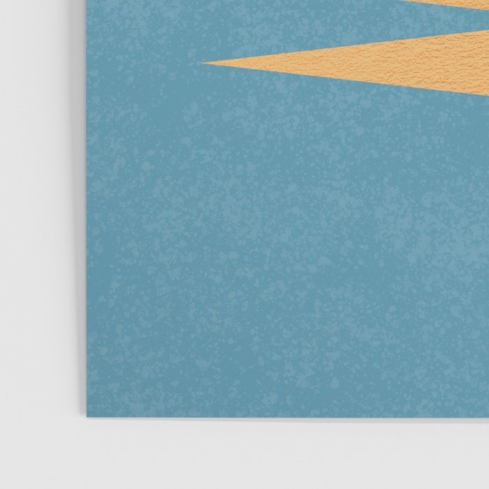 Sunrise Geometric - Midcentury Style Poster Gallery Image 3