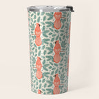 Cardinal Bird and Pine Branches Travel Mug Gallery Image 2
