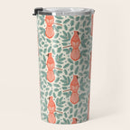 Cardinal Bird and Pine Branches Travel Mug Gallery Image 3