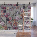Magic Tulips Pattern Wall Mural Gallery Image 1