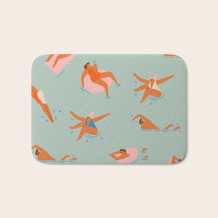 Pool Bath Mat Gallery Image 1