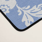 Vintage Style Chintz Florals On Blue Desk Mat Gallery Image 4