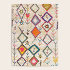 Traditional Vintage Moroccan Berber rug Poster Gallery Image 4