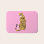 Fierce in Pink  Bath Mat Gallery Image 1
