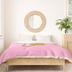 Fierce in Pink  Duvet Cover Gallery Image 3
