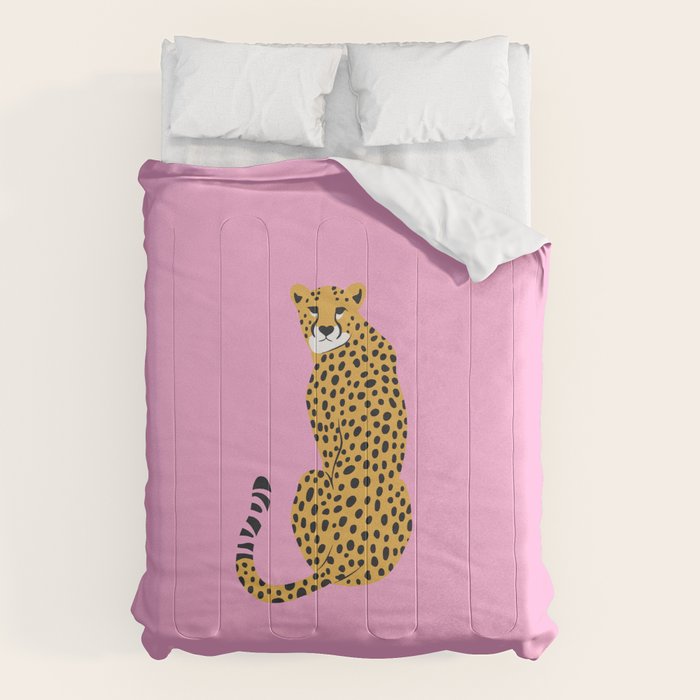 Fierce in Pink  Comforter Gallery Image 1