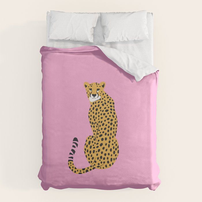 Fierce in Pink  Duvet Cover Gallery Image 6