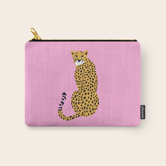 Fierce in Pink  Carry All Pouch Gallery Image 1