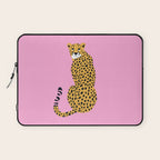 Fierce in Pink  Laptop Sleeve Gallery Image 1
