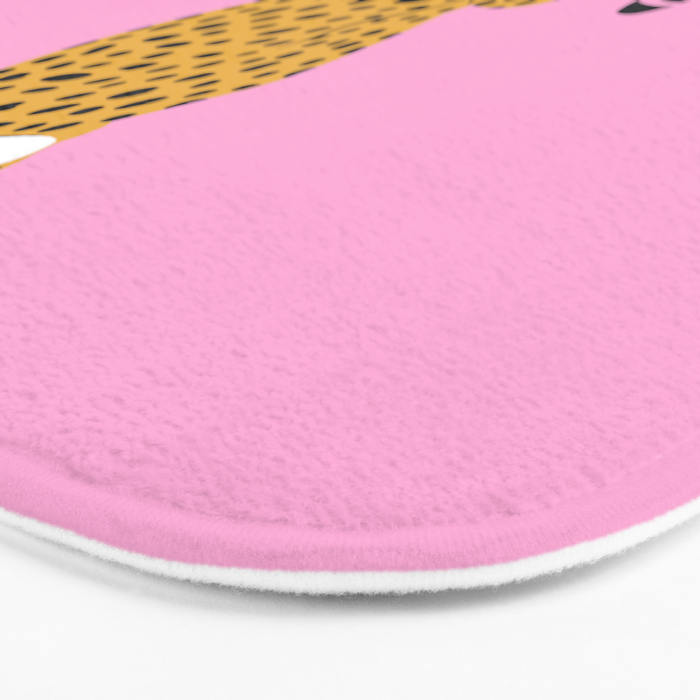 Fierce in Pink  Bath Mat Gallery Image 3
