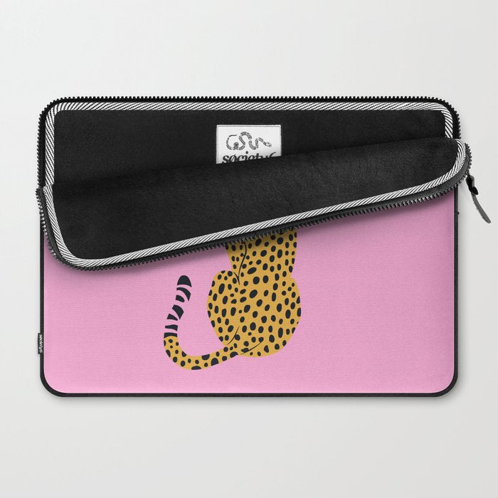 Fierce in Pink  Laptop Sleeve Gallery Image 2