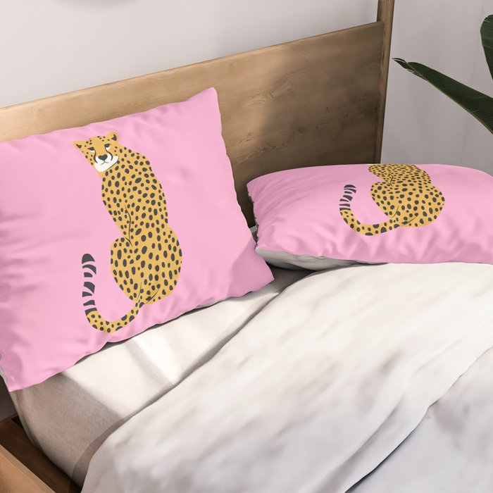 Fierce in Pink  Pillow Sham Gallery Image 2