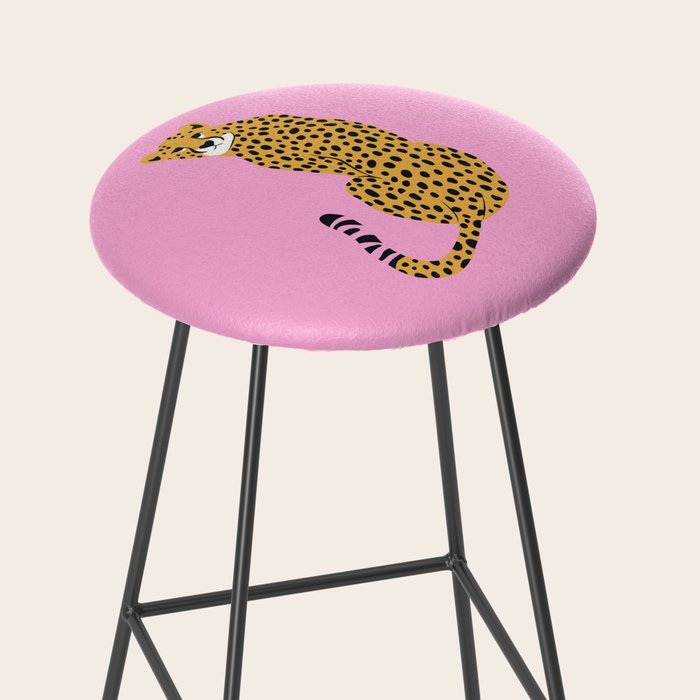 Fierce in Pink  Stool Gallery Image 2