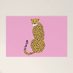 Fierce in Pink  Welcome Mat Gallery Image 1
