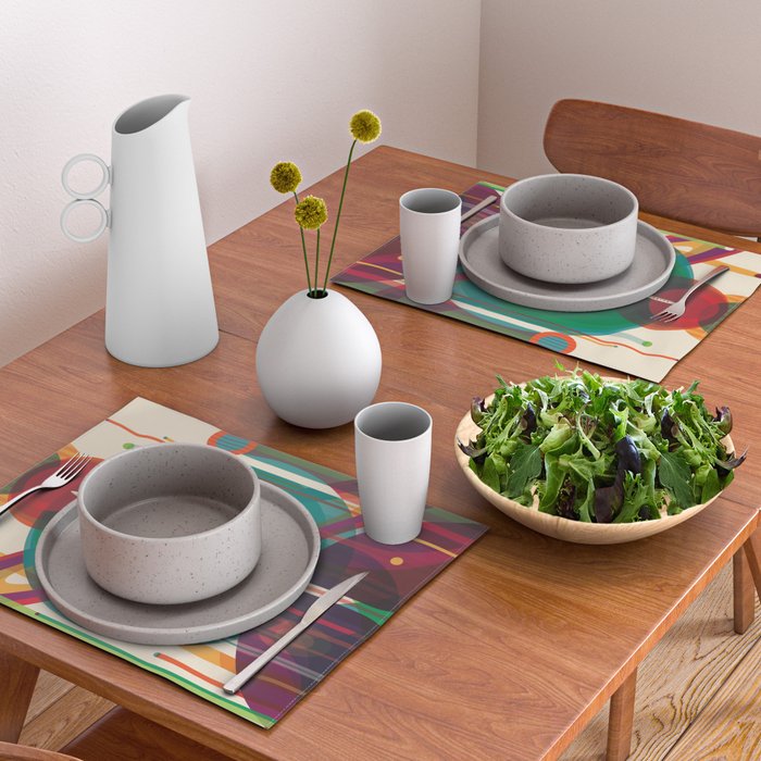 NASA Retro Space Travel Poster The Grand Tour Placemat Gallery Image 2