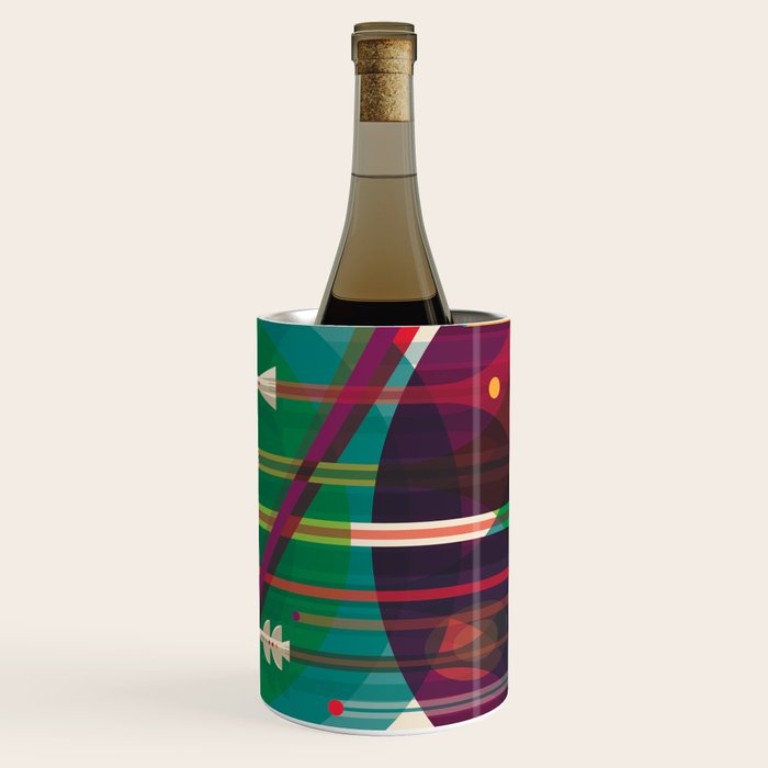 NASA Retro Space Travel Poster The Grand Tour Wine Chiller Gallery Image 3