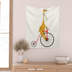 the high wheeler Wall Tapestry Gallery Image 2
