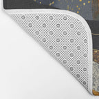 Metallic Mountains Bath Mat Gallery Image 2