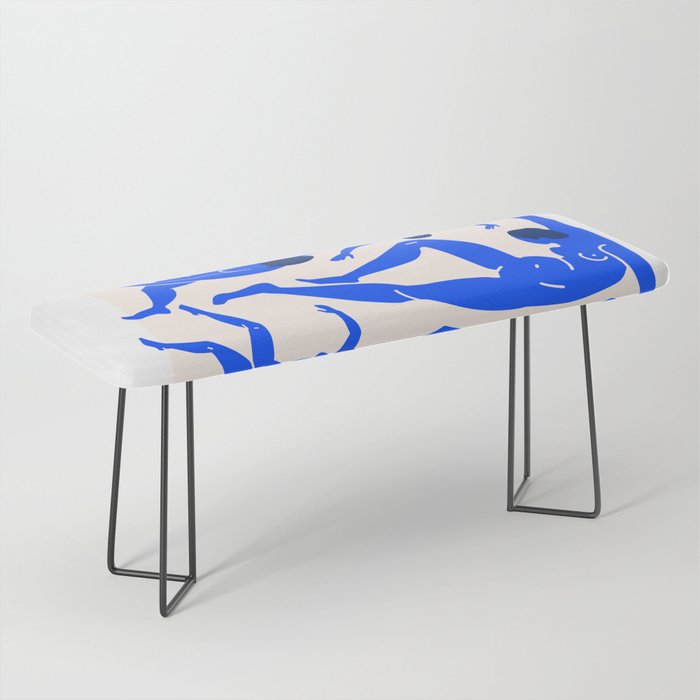 The Dance 3 | Henri Matisse - La Danse | Ultramarine Blue Edition Bench Gallery Image 1