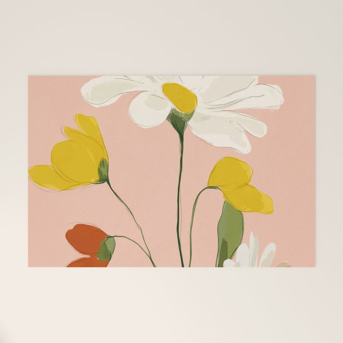 Daisy Daydream Welcome Mat Gallery Image 1