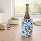 Blue tiles,mosaic,Mediterranean tiles,majolica art ,lemon ,citrus, Wine Chiller Gallery Image 4