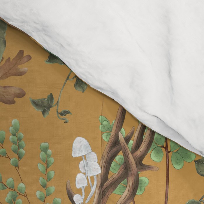 Bohemian Leafy Forest Comforter Gallery Image 4