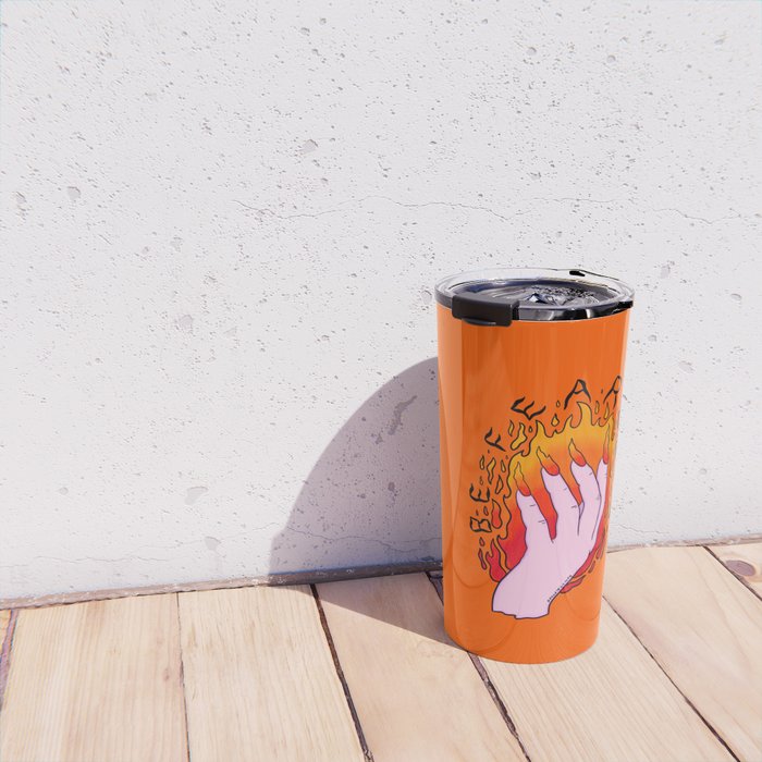 Be Fearless Travel Mug Gallery Image 4