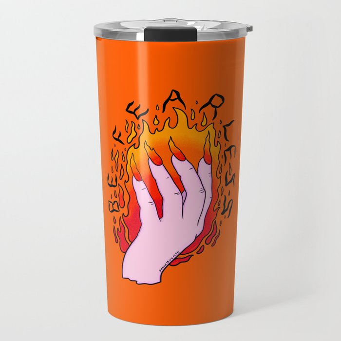 Be Fearless Travel Mug Gallery Image 1