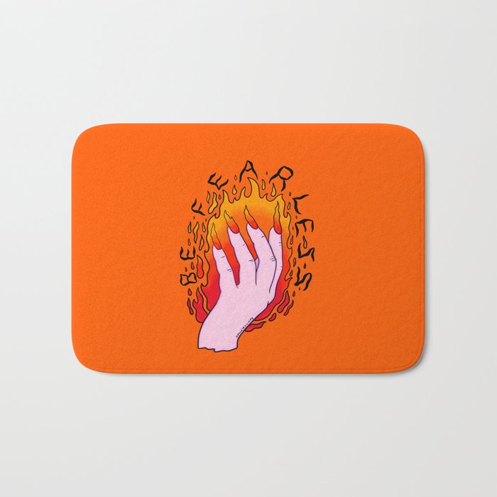 Be Fearless Bath Mat Gallery Image 1