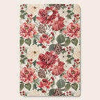 Vintage Christmas Floral Cutting Board Gallery Image 1