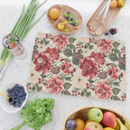 Vintage Christmas Floral Cutting Board Gallery Image 2