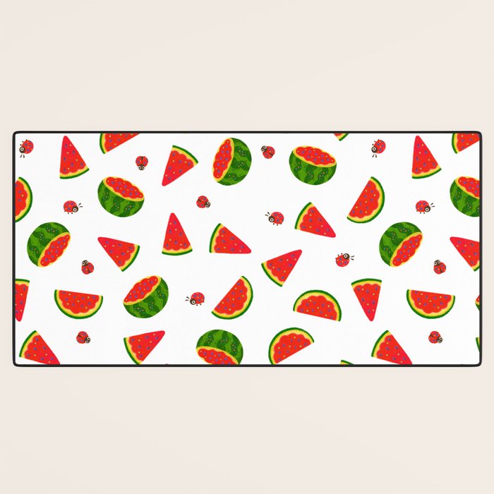 Watermelon&ladybug Desk Mat Gallery Image 3