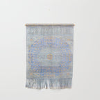 Powder Blue Lemon Antique Persian Mamluk Wall Hanging Gallery Image 1