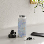 Powder Blue Lemon Antique Persian Mamluk Water Bottle Gallery Image 4