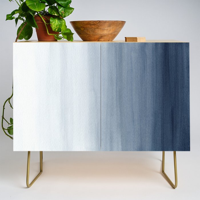 Ocean Watercolor Painting No.2 Credenza Gallery Image 1