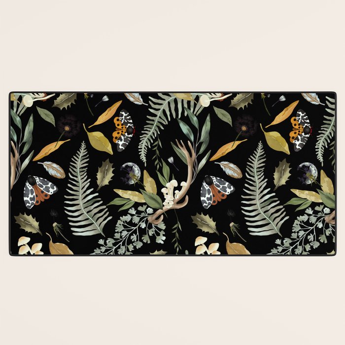Moths Mystical Woodland D Desk Mat Gallery Image 3