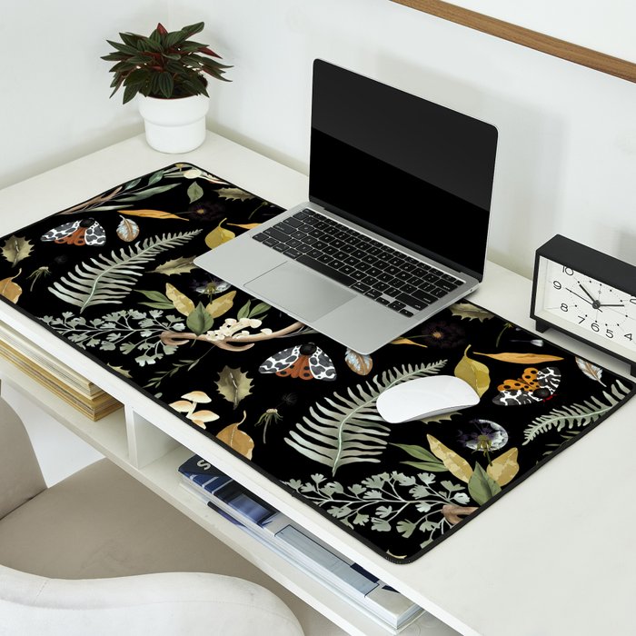 Moths Mystical Woodland D Desk Mat Gallery Image 2